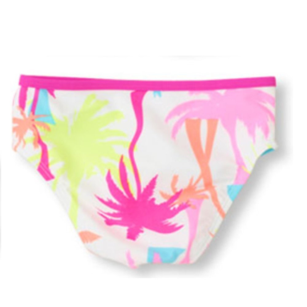 The Children's Place Girl Swim Set Palm Bikini Top Toddler UPF 50+Lined … - Picture 6 of 8